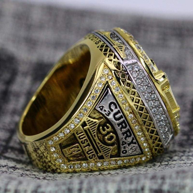 Golden State Warriors NBA Championship Ring (2018) - Premium Series - Rings For Champs, NFL rings, MLB rings, NBA rings, NHL rings, NCAA rings, Super bowl ring, Superbowl ring, Super bowl rings, Superbowl rings, Dallas Cowboys