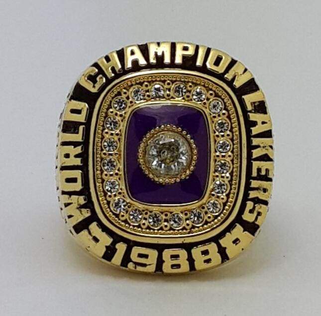 Los Angeles Lakers NBA Championship Ring (1988) - Premium Series - Rings For Champs, NFL rings, MLB rings, NBA rings, NHL rings, NCAA rings, Super bowl ring, Superbowl ring, Super bowl rings, Superbowl rings, Dallas Cowboys