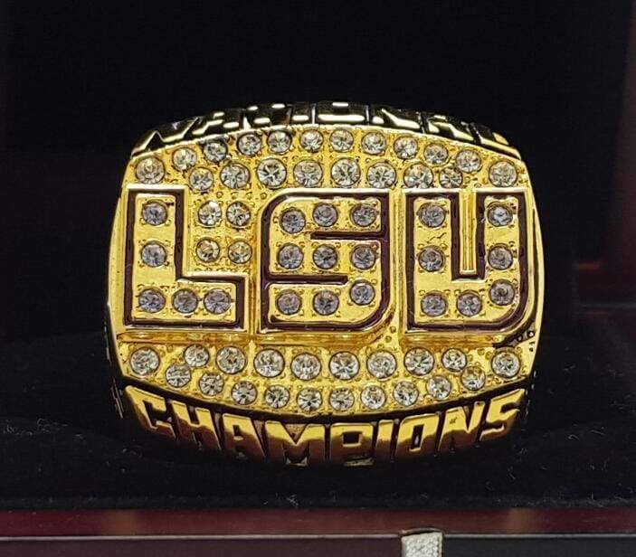 Louisiana State University (LSU) National Championship Ring (2003) - Premium Series - Rings For Champs, NFL rings, MLB rings, NBA rings, NHL rings, NCAA rings, Super bowl ring, Superbowl ring, Super bowl rings, Superbowl rings, Dallas Cowboys