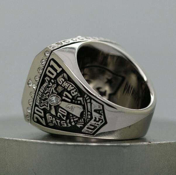 New England Patriots Super Bowl Ring (2002) - Premium Series - Rings For Champs, NFL rings, MLB rings, NBA rings, NHL rings, NCAA rings, Super bowl ring, Superbowl ring, Super bowl rings, Superbowl rings, Dallas Cowboys