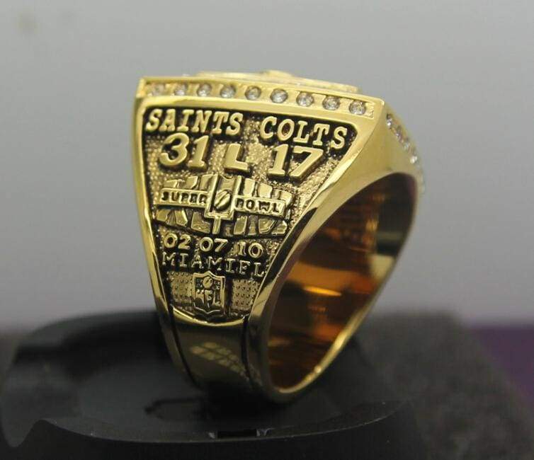 New Orleans Saints Championship Ring (2009) - Premium Series - Rings For Champs, NFL rings, MLB rings, NBA rings, NHL rings, NCAA rings, Super bowl ring, Superbowl ring, Super bowl rings, Superbowl rings, Dallas Cowboys