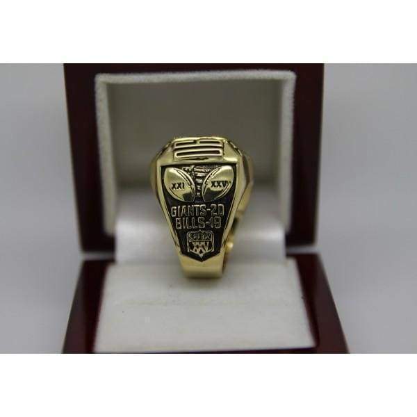 New York Giants Super Bowl Ring (1990) - Premium Series - Rings For Champs, NFL rings, MLB rings, NBA rings, NHL rings, NCAA rings, Super bowl ring, Superbowl ring, Super bowl rings, Superbowl rings, Dallas Cowboys