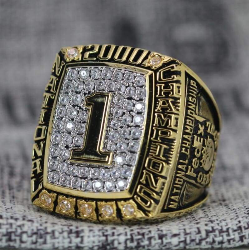 Oklahoma Sooners National Championship Ring (2000) - Premium Series - Rings For Champs, NFL rings, MLB rings, NBA rings, NHL rings, NCAA rings, Super bowl ring, Superbowl ring, Super bowl rings, Superbowl rings, Dallas Cowboys