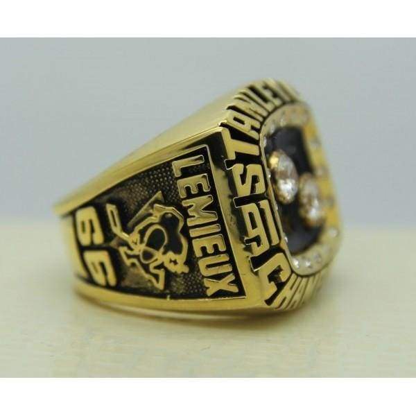Pittsburgh Penguins Stanley Cup Ring (1992) - Premium Series - Rings For Champs, NFL rings, MLB rings, NBA rings, NHL rings, NCAA rings, Super bowl ring, Superbowl ring, Super bowl rings, Superbowl rings, Dallas Cowboys