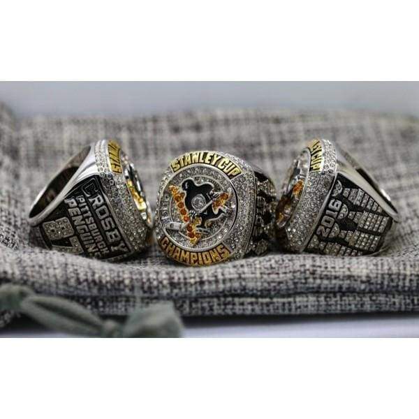 Pittsburgh Penguins Stanley Cup Ring (2016) - Premium Series - Rings For Champs, NFL rings, MLB rings, NBA rings, NHL rings, NCAA rings, Super bowl ring, Superbowl ring, Super bowl rings, Superbowl rings, Dallas Cowboys