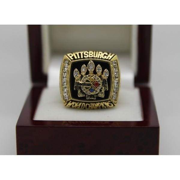 Pittsburgh Steelers Super Bowl Ring (2005) - Premium Series - Rings For Champs, NFL rings, MLB rings, NBA rings, NHL rings, NCAA rings, Super bowl ring, Superbowl ring, Super bowl rings, Superbowl rings, Dallas Cowboys