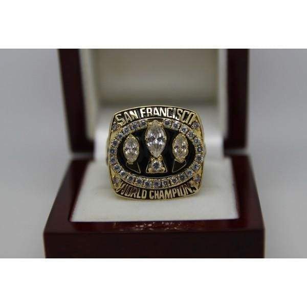 San Francisco 49ers Super Bowl Ring (1988) - Premium Series - Rings For Champs, NFL rings, MLB rings, NBA rings, NHL rings, NCAA rings, Super bowl ring, Superbowl ring, Super bowl rings, Superbowl rings, Dallas Cowboys