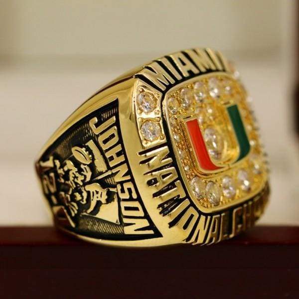 Miami Hurricanes College Football National Championship Ring (1991) - Premium Series - Rings For Champs, NFL rings, MLB rings, NBA rings, NHL rings, NCAA rings, Super bowl ring, Superbowl ring, Super bowl rings, Superbowl rings, Dallas Cowboys