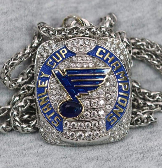St. Louis Blues Stanley Cup Pendant (2019) - Premium Series - Rings For Champs, NFL rings, MLB rings, NBA rings, NHL rings, NCAA rings, Super bowl ring, Superbowl ring, Super bowl rings, Superbowl rings, Dallas Cowboys