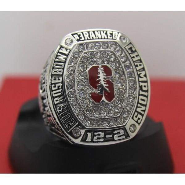 Stanford Cardinal Rose Bowl College Football Championship Ring (2016) - Premium Series - Rings For Champs, NFL rings, MLB rings, NBA rings, NHL rings, NCAA rings, Super bowl ring, Superbowl ring, Super bowl rings, Superbowl rings, Dallas Cowboys