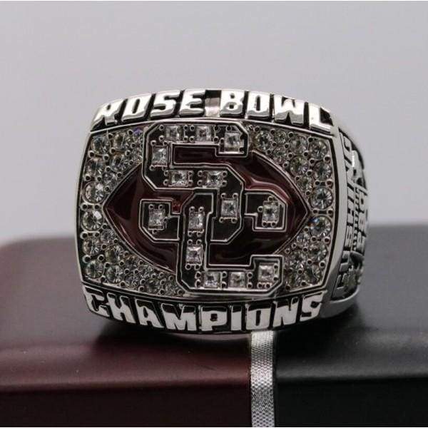 University of Southern California USC Trojans College Football Rose Bowl National Championship Ring (2007) - Premium Series - Rings For Champs, NFL rings, MLB rings, NBA rings, NHL rings, NCAA rings, Super bowl ring, Superbowl ring, Super bowl rings, Superbowl rings, Dallas Cowboys