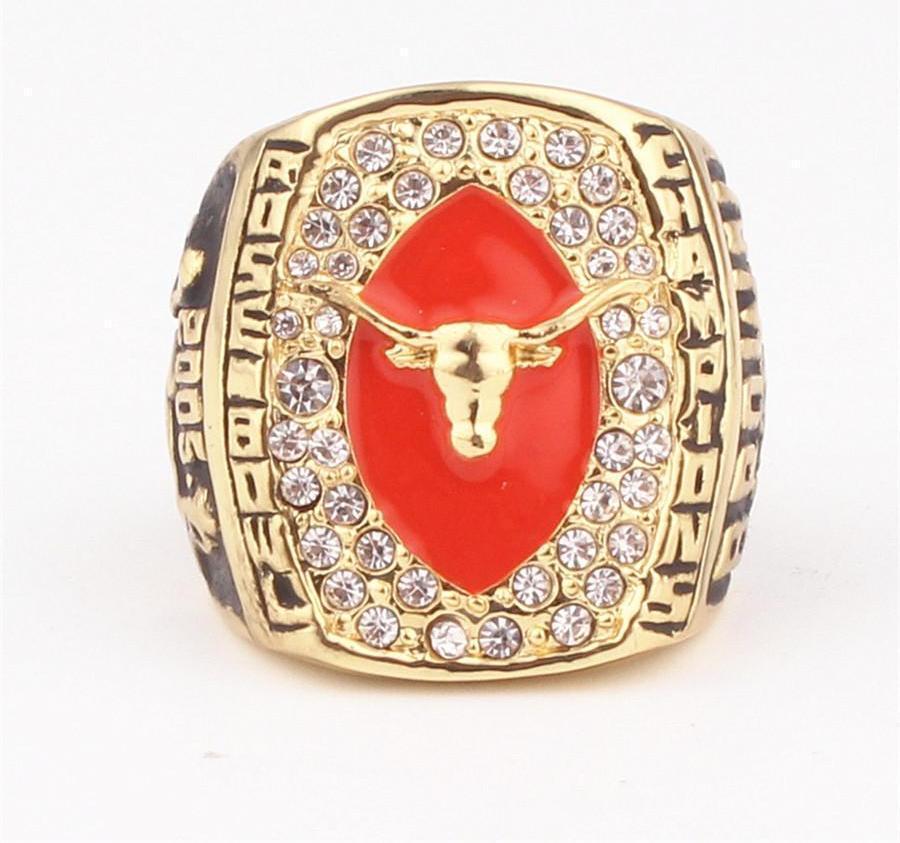 Texas Longhorn College Football National Championship Ring (2005) - Rings For Champs, NFL rings, MLB rings, NBA rings, NHL rings, NCAA rings, Super bowl ring, Superbowl ring, Super bowl rings, Superbowl rings, Dallas Cowboys