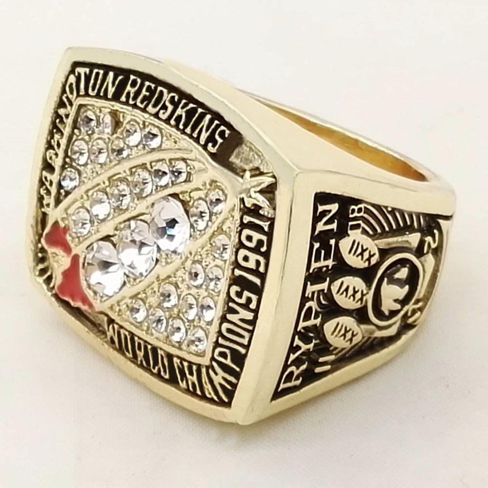 Washington Redskins Super Bowl Ring (1991) - Rings For Champs, NFL rings, MLB rings, NBA rings, NHL rings, NCAA rings, Super bowl ring, Superbowl ring, Super bowl rings, Superbowl rings, Dallas Cowboys